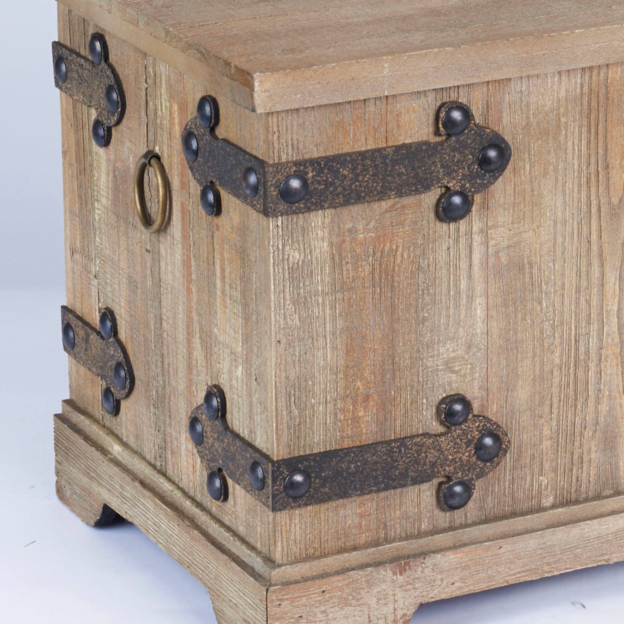 Household Essentials Hinge Decorative Trunk (Small)